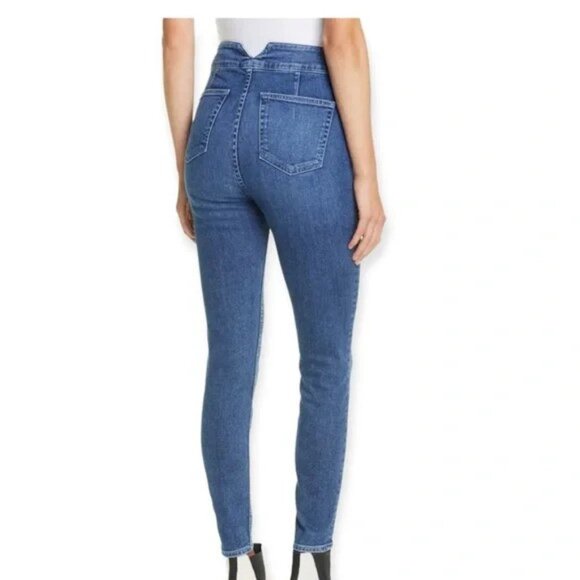 Grlfrnd "Tatiana" V-Waisted Hi-Rise Jean 31 - Picture 2 of 14